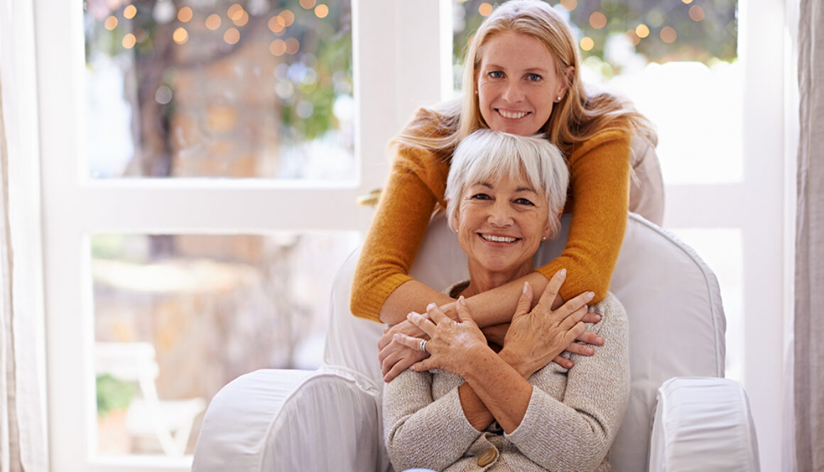 Spending special time with Mom. Portrait of an attractive young